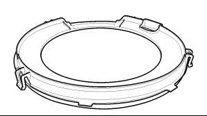 Washing Machine Cover Outer Bowl Med - 1194016109