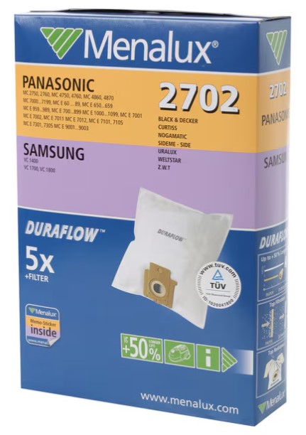 Vacuum Bags 5pk 2702