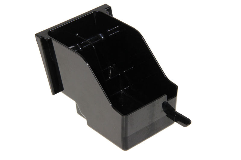 Replacement Coffee Grounds Container For DeLonghi Machines – Compatible With Part #5313228721, Black Plastic