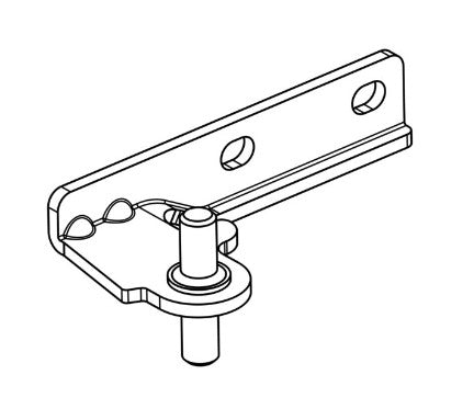 Fridge Door Hinge Middle (R/H) - 8119992017
