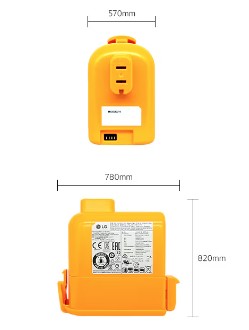 Vacuum Cleaner Battery - EAC63382216
