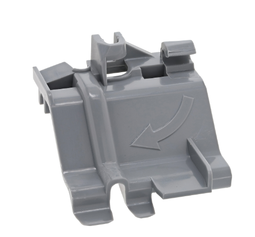 Dishwasher Lower Basket Rack Rear Fold Down Clip - 4055819488