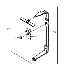 Dishwasher Guide Duct Assy - DD94-01114A