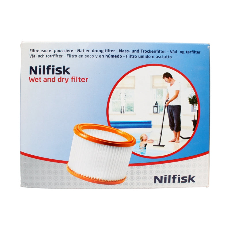 Nilfisk Vacuum Cleaner HEPA Filter Wet and Dry Multi - 107402338