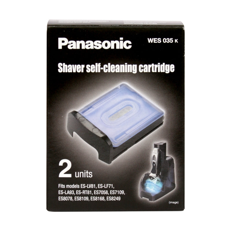 Panasonic Shaver Cleaning Cartridge 2pk WES035K