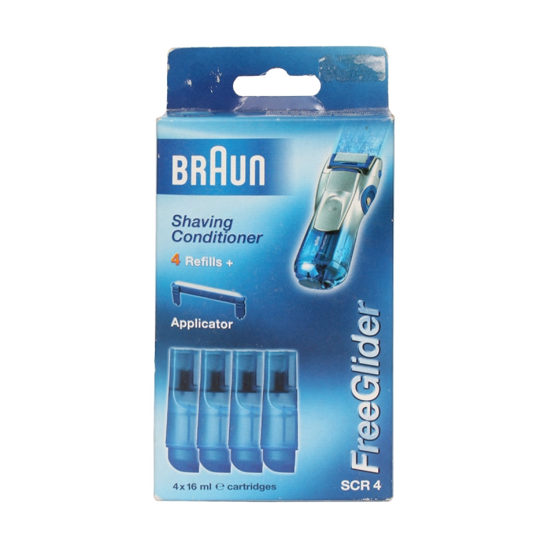 Braun Shaver Conditioner SCR4 4pk