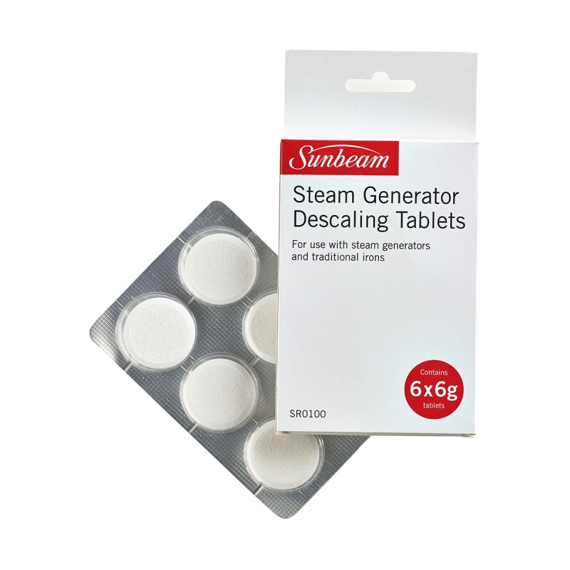 Sunbeam Iron Steam Genarator Descaling Tablets 6pk - SR0100