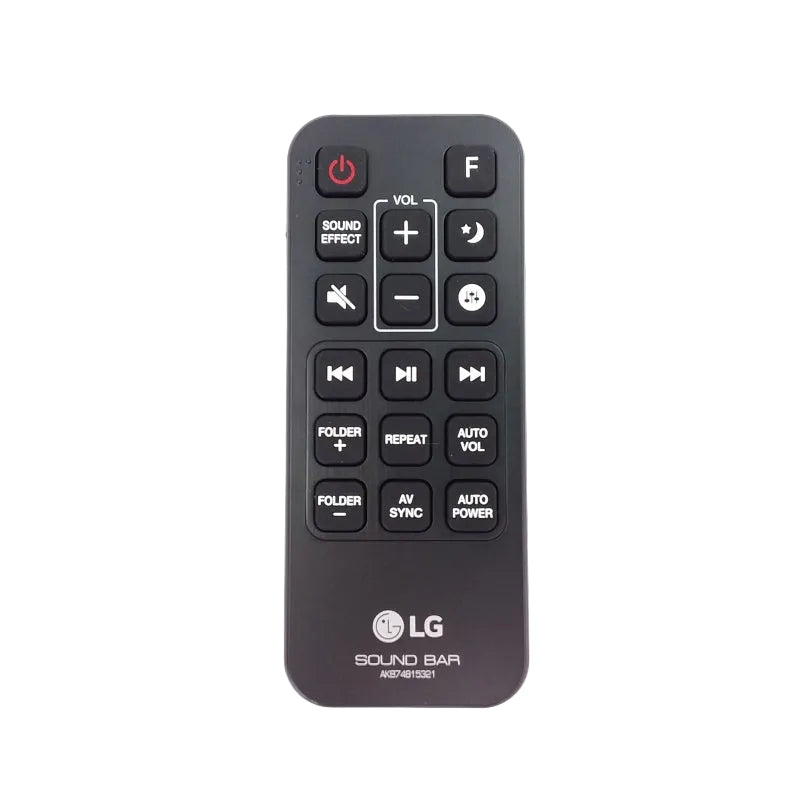 LG Stereo Remote Control - AKB74815321