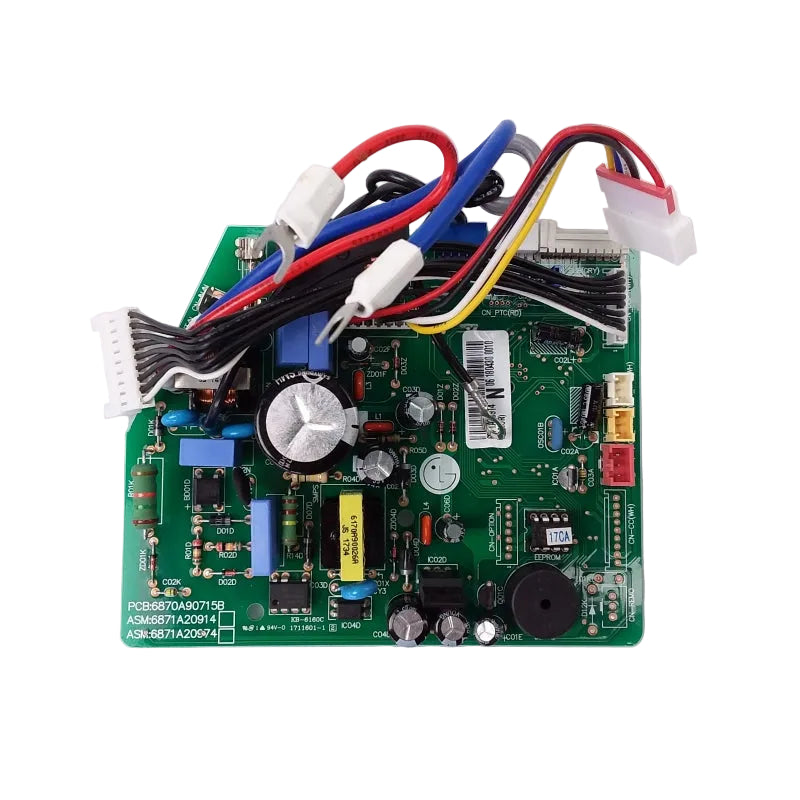 LG Heat Pump Main PCB Assy (Indoor) - 6871A20914N