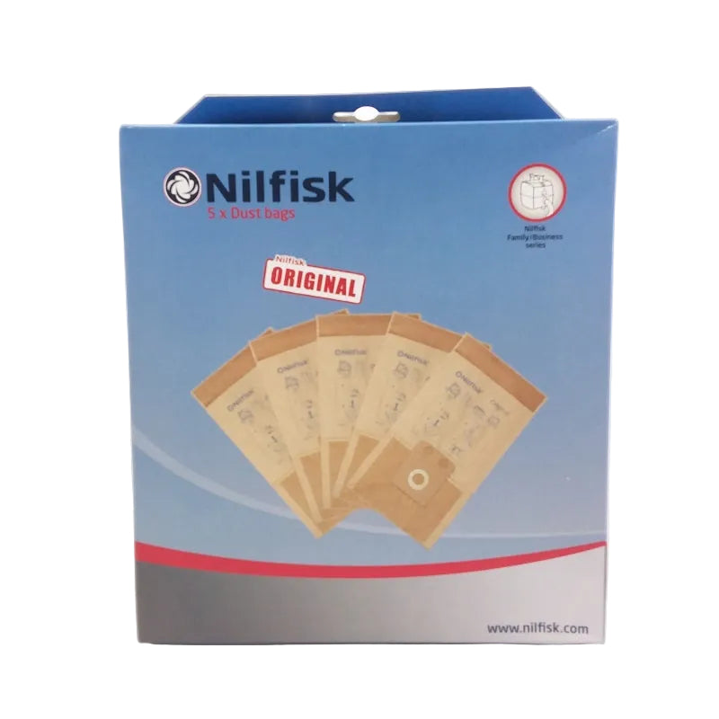 Nilfisk Vacuum Bags 5pk GD1000 10L