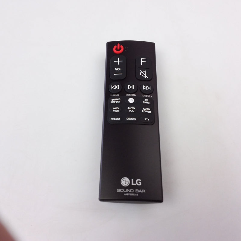 LG Stereo Remote Control Assy - AKB75595312
