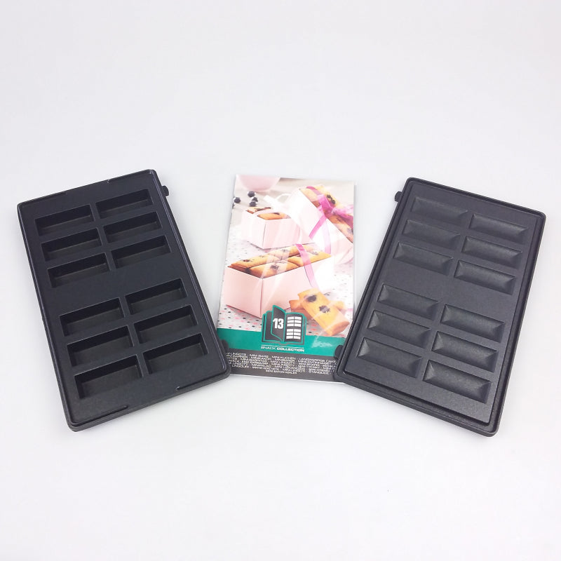 Tefal Snack Maker Accessory Plates Small Bars - XA8013