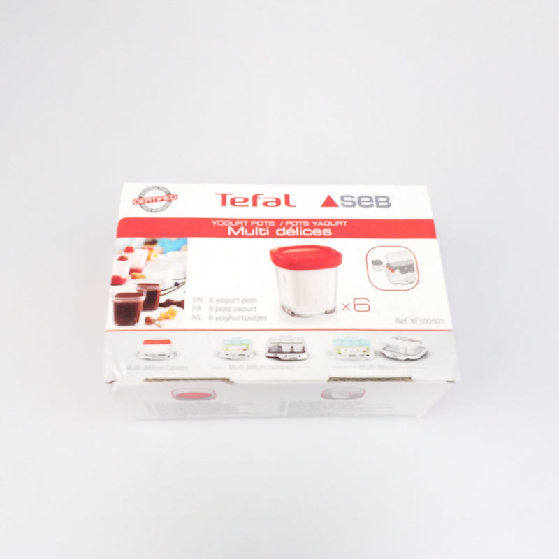Tefal Yogurt Maker Small Glass Container 6pk - XF100501