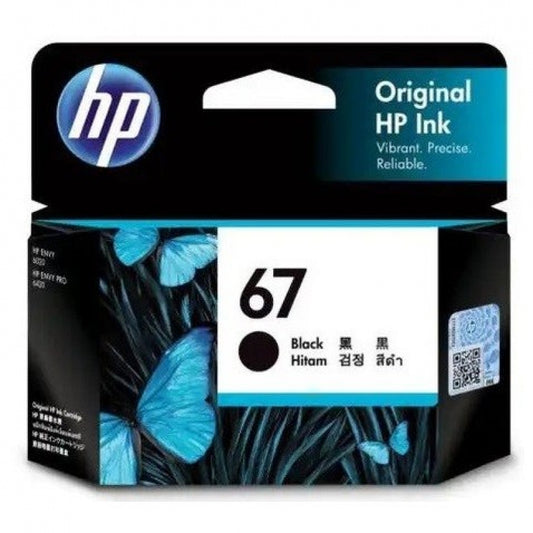 HP Printer 67 Black Ink Cartridge - 3YM56AA