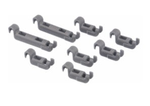Dishwasher Clip Kit For Flip Tines Lower Rack - 00611472