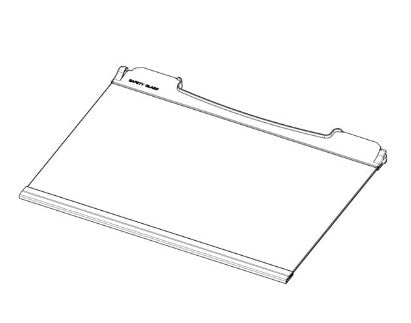Fridge Glass Shelf Assy 60W - 140026230023