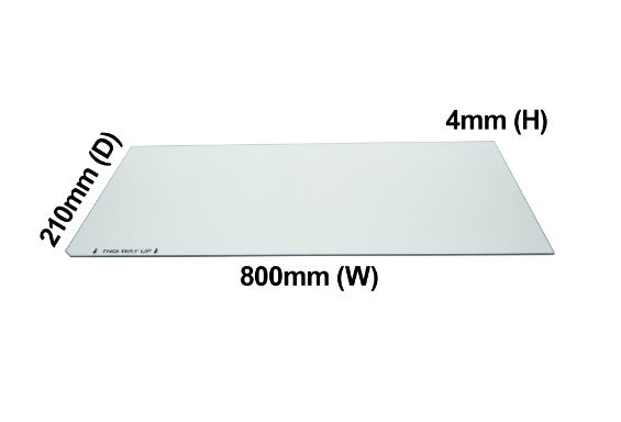 Oven Door Glass Middle- 140061702019
