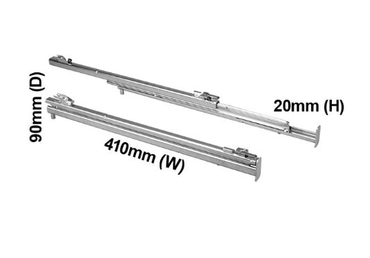 Oven Telescopic Runners (1 Set) - 140181583018