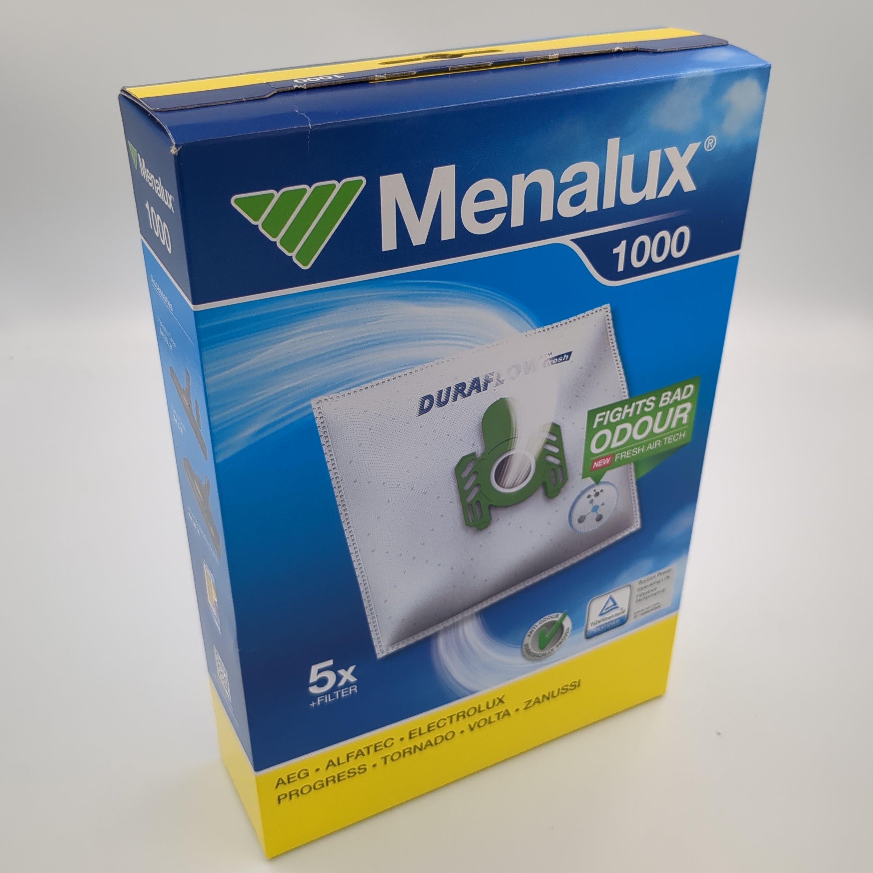 Sacs d'aspirateur MENALUX 2500 DURAFLOW - lot de 4 - Electroménager