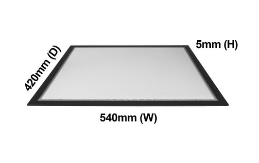 Oven Door Inner Glass - 4055549143