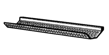 Barbecue Warming/Splash Rack (1pc) - 4055560561