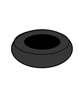 Gas Cooktop Knob Gasket - 4055781712