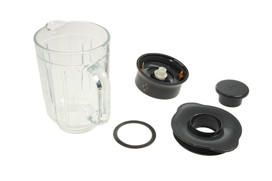 Food Processor Glass Liquidiser Assy Complete - 1.2L - AS00004684