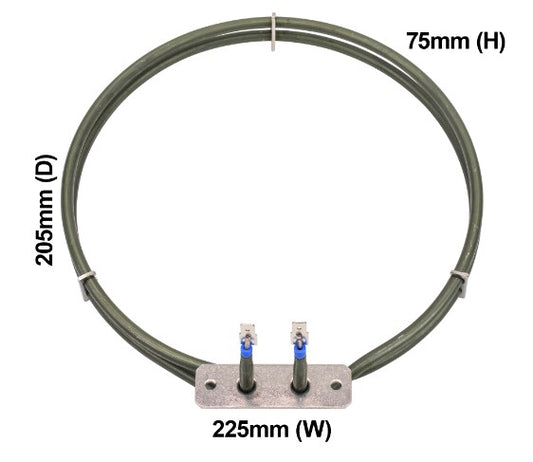Oven Fan Heating Element - 4055613238