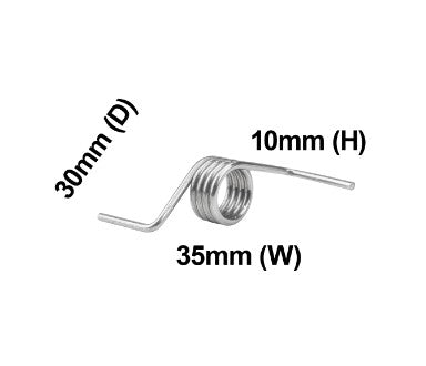 Fridge Mullion Flap Spring - 140013719012