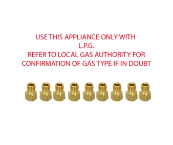Gas Hob Conversion Kit To LPG - 8583053873029