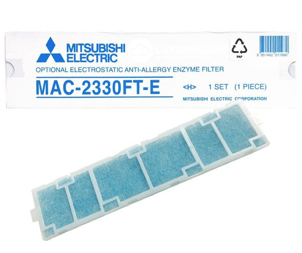 Heat Pump Anti Allergy Air Cleaning Filter (1 Set) (1Piece) - MAC-2330FT-E