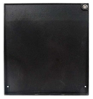 Barbecue Plate 400mm V Channel Enamel - 900403697