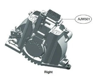 Vacuum Cleaner Wheel Assembly (Right) - AJW73370501