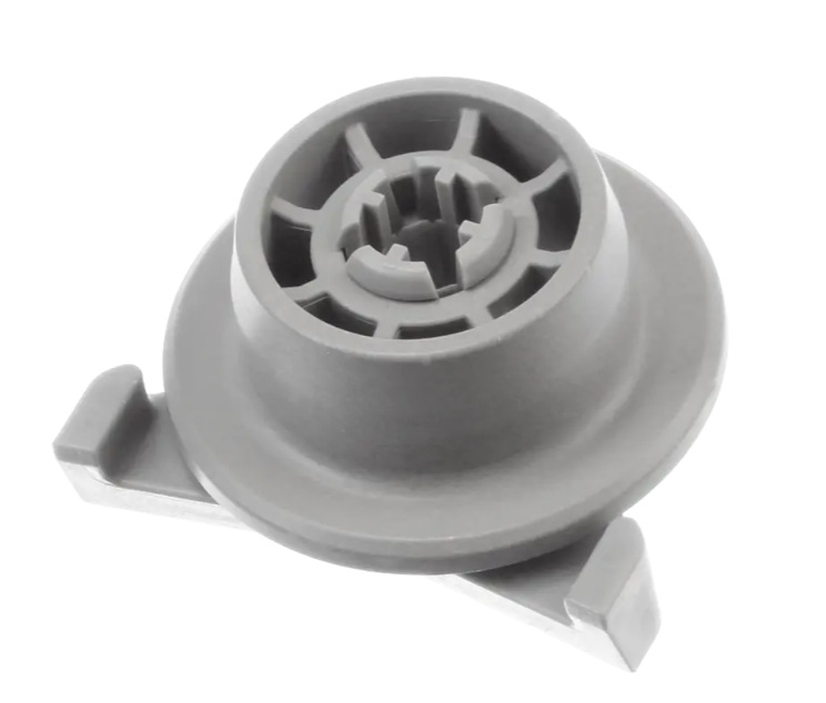 Dishwasher Lower Basket Front Wheel With Holder Clip - 10014039