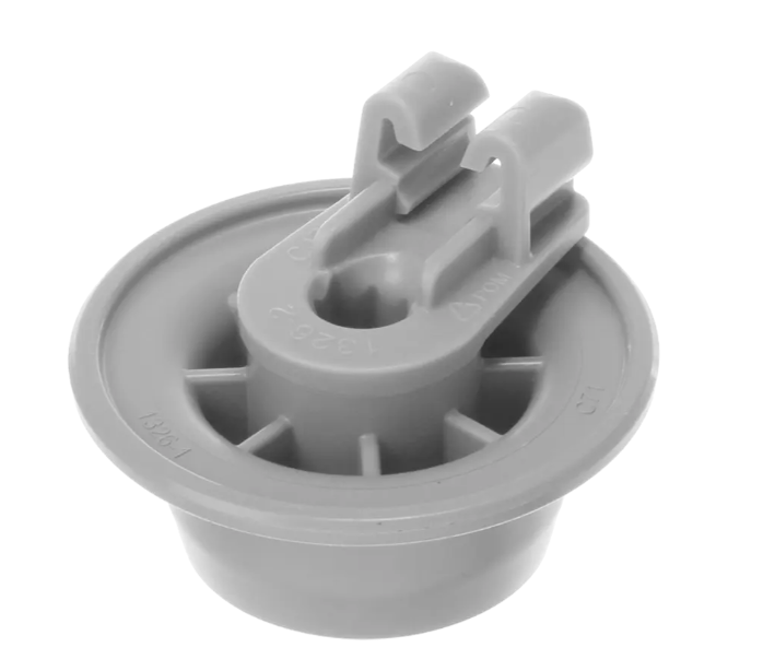 Dishwasher Lower Basket Wheel With Holder Clip - 10014040