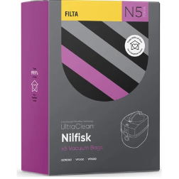 Vacuum Cleaner Filta UltraClean N5 Bags (5Pkt) - 70016
