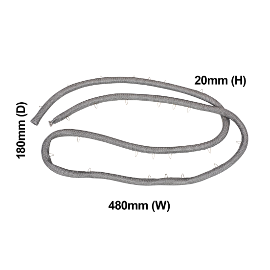 Oven Door Seal (27 Clip) - 5610468067