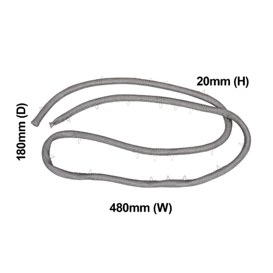 Oven Door Seal (27 Clip) - 5610468067