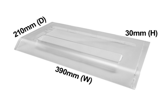 Freezer Top Drawer Front Cover - 4055433645