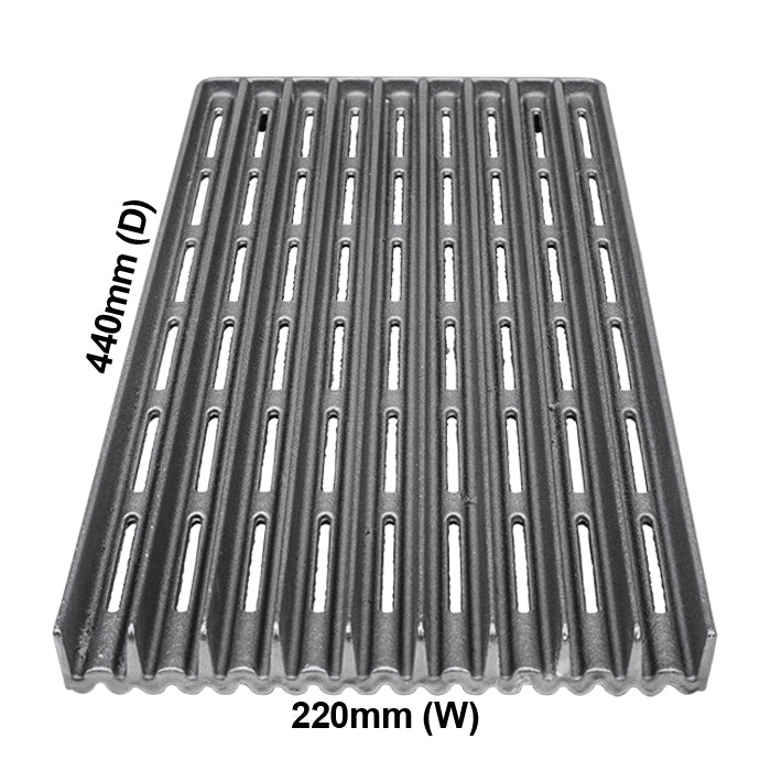 Barbecue Grill Plate Cast Iron 2 pce - 4055560629