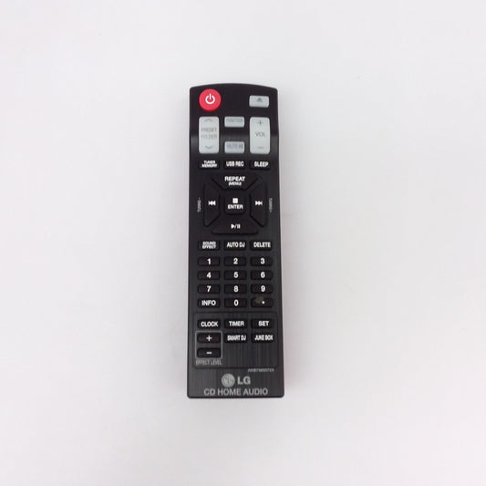 LG Stereo Remote Control - AKB73655723