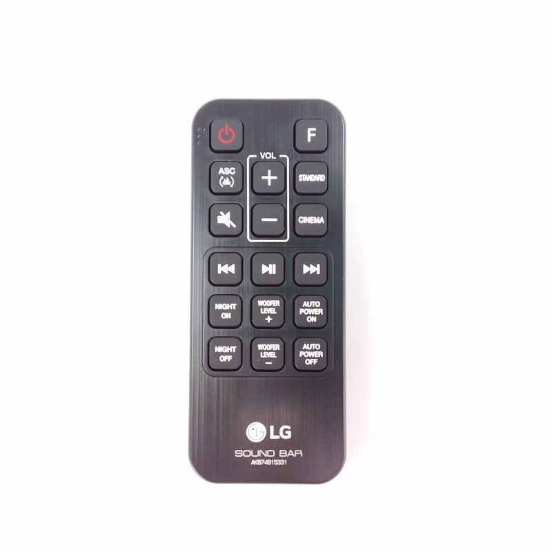 LG Sound Bar Remote - AKB74815331