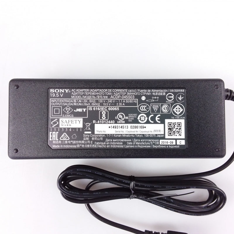 Sony Television AC Adapter (45W) ACDP-045S03 - 149314513