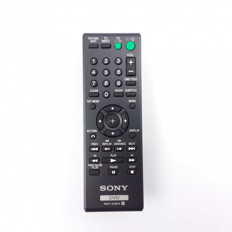 Sony DVD Player Remote (RMT-D187A) - 148700511