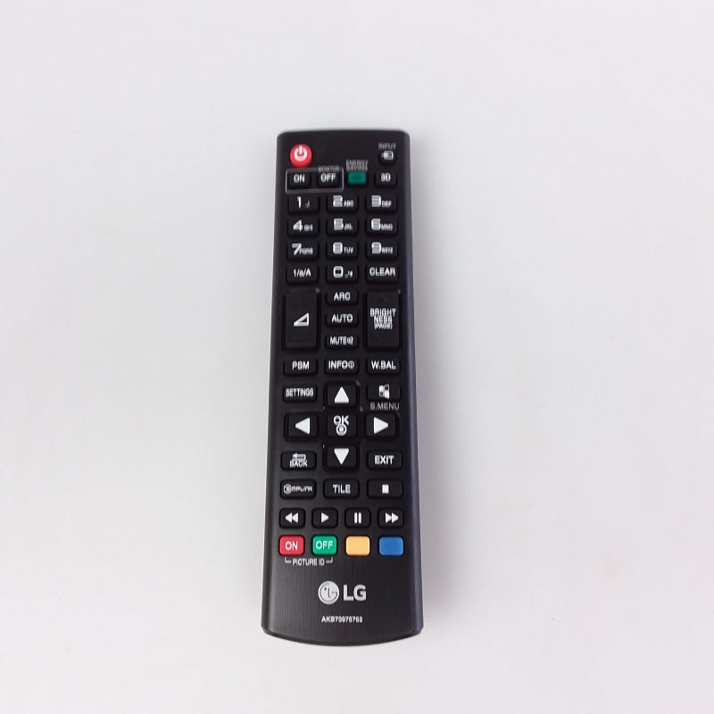 LG Monitor Remote Control - AKB73975762 – Need A Part