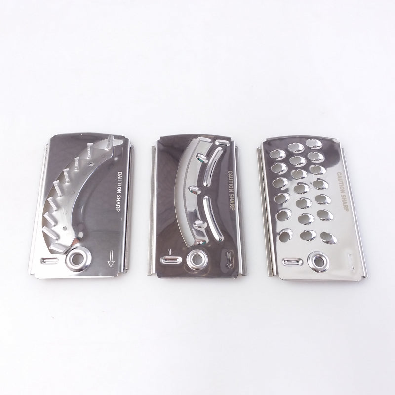 Sunbeam Food Processor Blades 3pk Slicing, Grating, Shredding