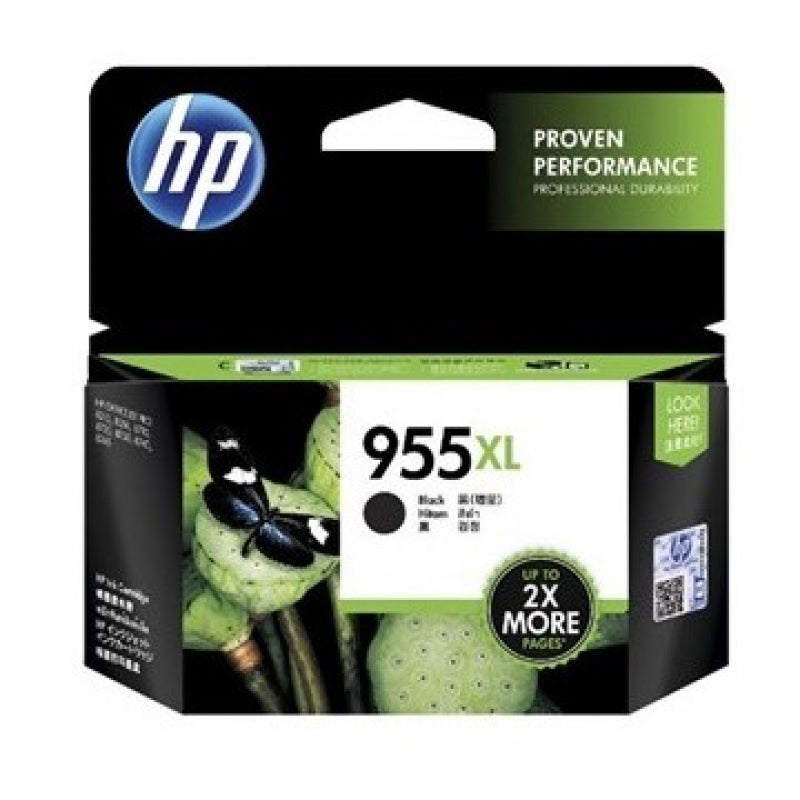 HP Printer 955XL Black High Yield Ink Cartridge - L0S72AA