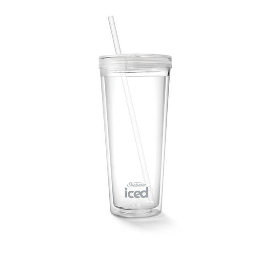Iced Coffee Maker Tumbler With Lid and Straw - 2195888